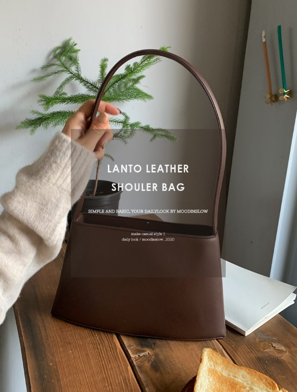 Lanto leather shouler bag