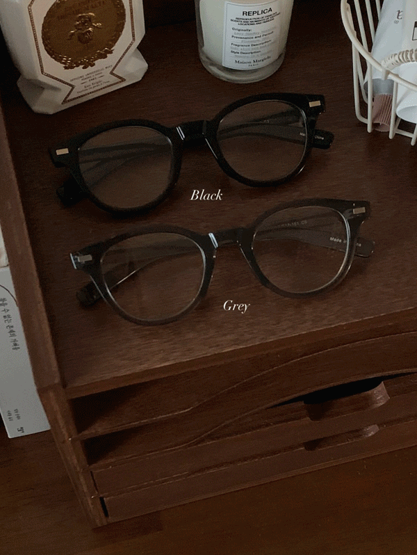 [케이스 포함] Minet glasses - 뿔테 안경